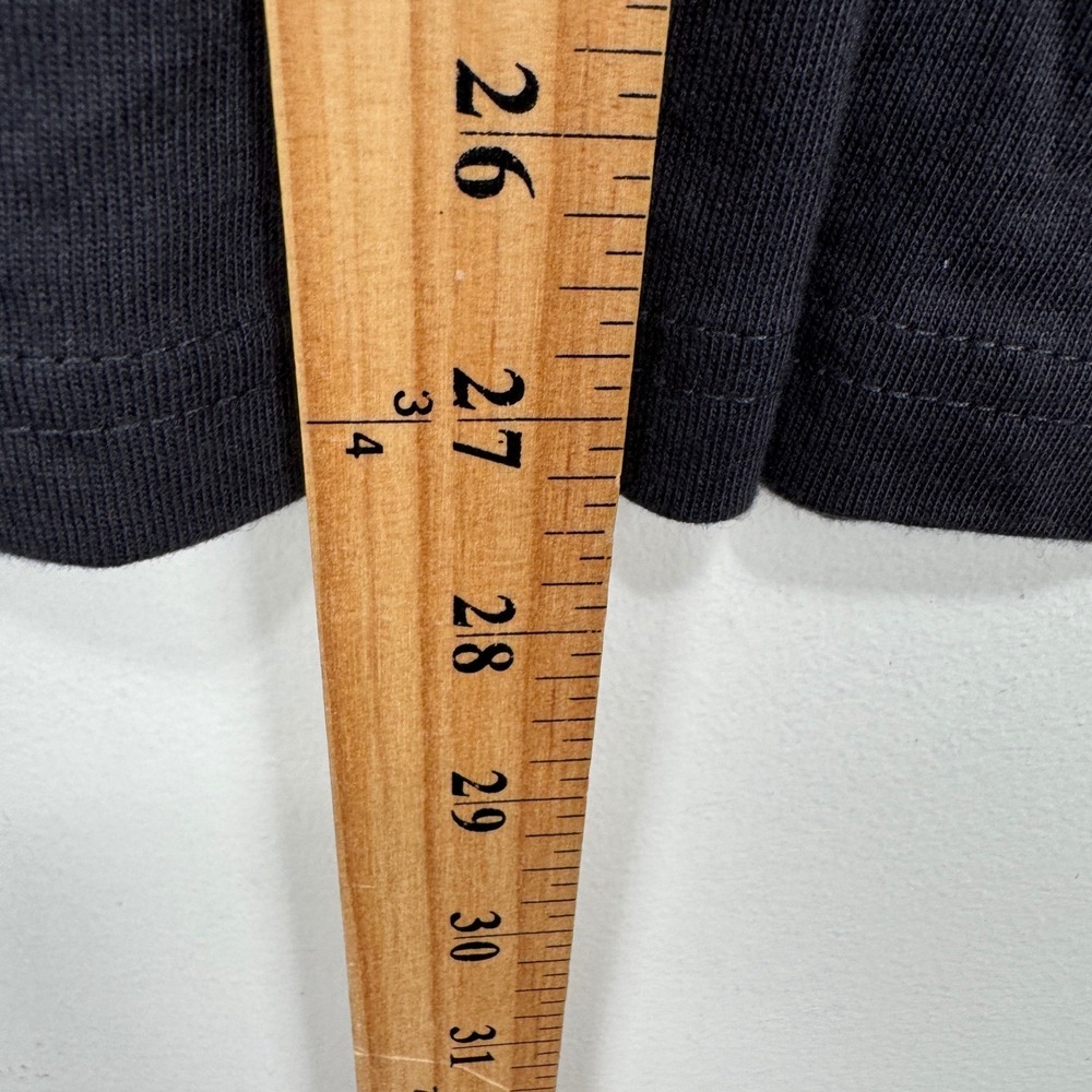 Harley Davidson Long Sleeve Crew Neck T-Shirt Men Medium Black Cotton Pocket - Picture 9 of 10